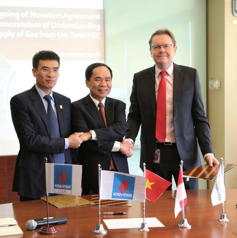 PetroVietnam signs deal on the gas supply from Tuna Block